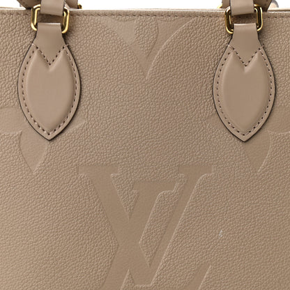 Louis Vuitton Empreinte Monogram Giant Onthego MM Tourterelle 7 of 17