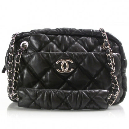 Chanel Leather Bubble Quilt Camera Case 1 of 10