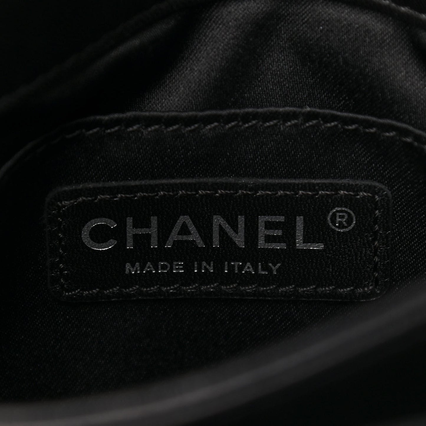Lambskin Quilted Mini Chanel 3 Flap Black