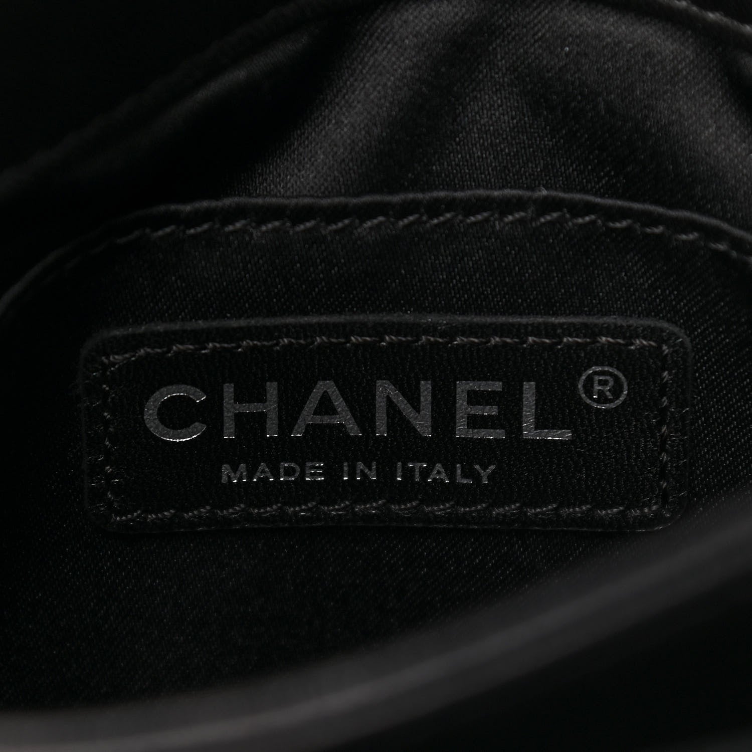 Chanel Lambskin Quilted Mini Chanel 3 Flap Black 9 of 11