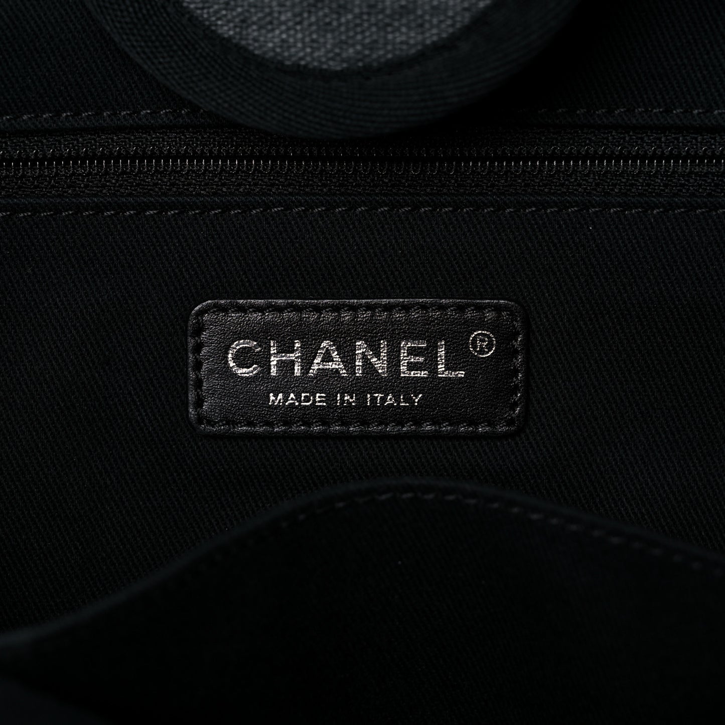 Canvas Medium Deauville Tote Grey