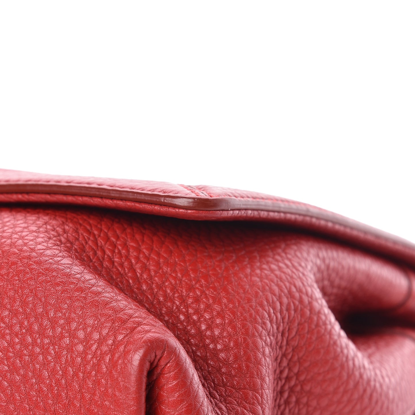 Calfskin Padlock Shoulder Bag Red