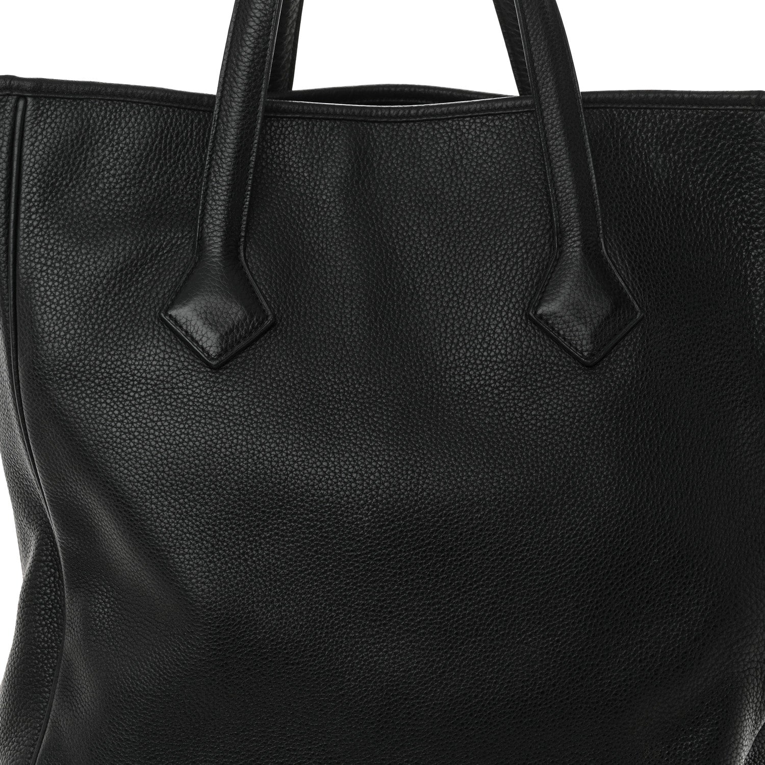 Hermes Taurillon Clemence Victoria II Cabas 35 Black 8 of 15