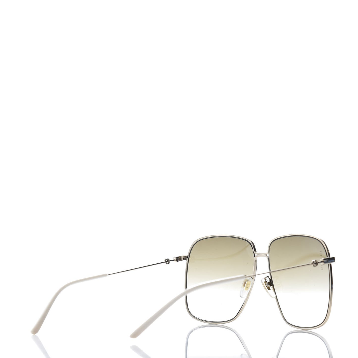 Web Rectangular Frame Interlocking G Sunglasses GG0394S Green Red