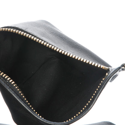 Tom Ford Ramskin Large Alix Padlock Zip Shoulder Bag Black 9 of 10