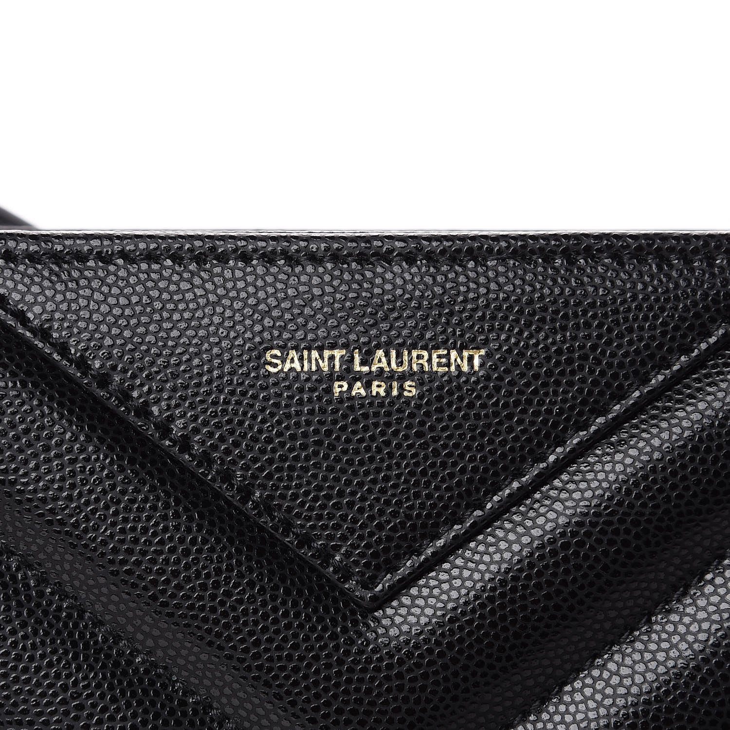 Saint Laurent Grain De Poudre Matelasse Chevron Medium Tribeca Shopping Bag Black 12 of 12