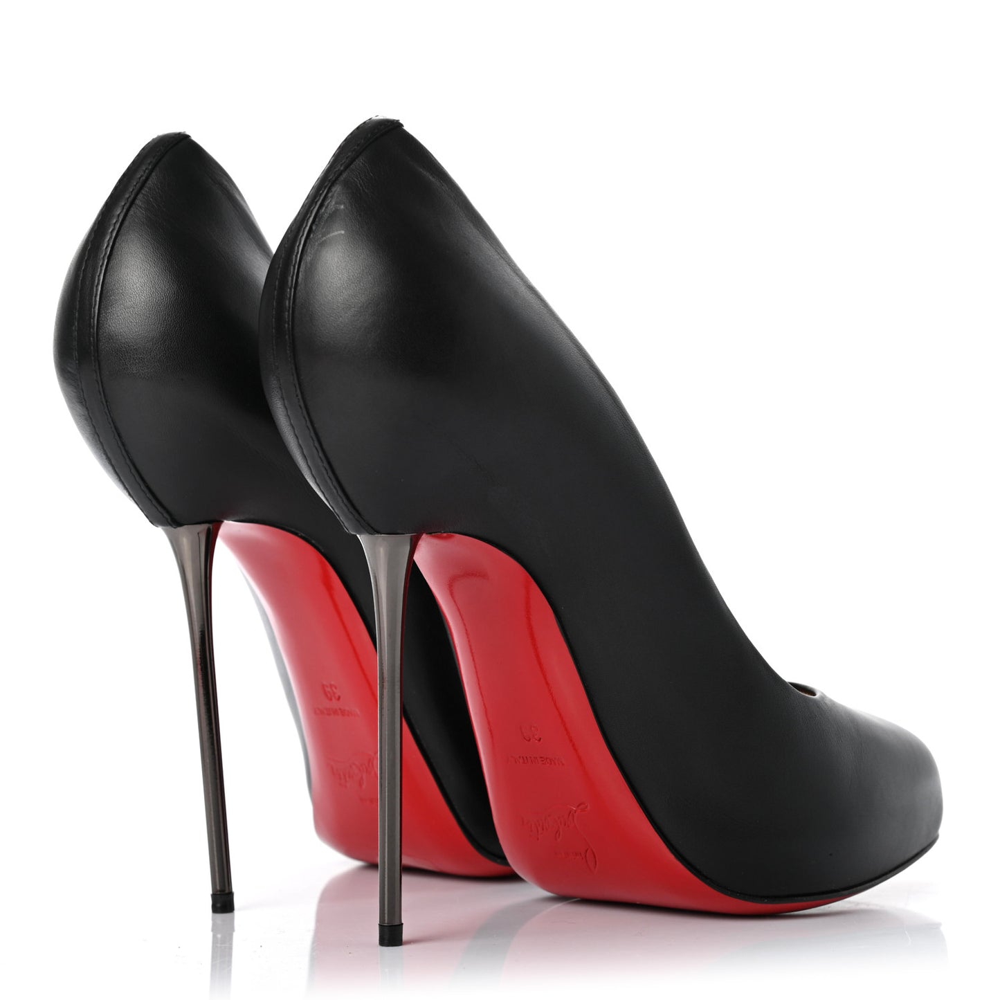 Shiny Nappa Big Lips 120 Pumps 39 Black