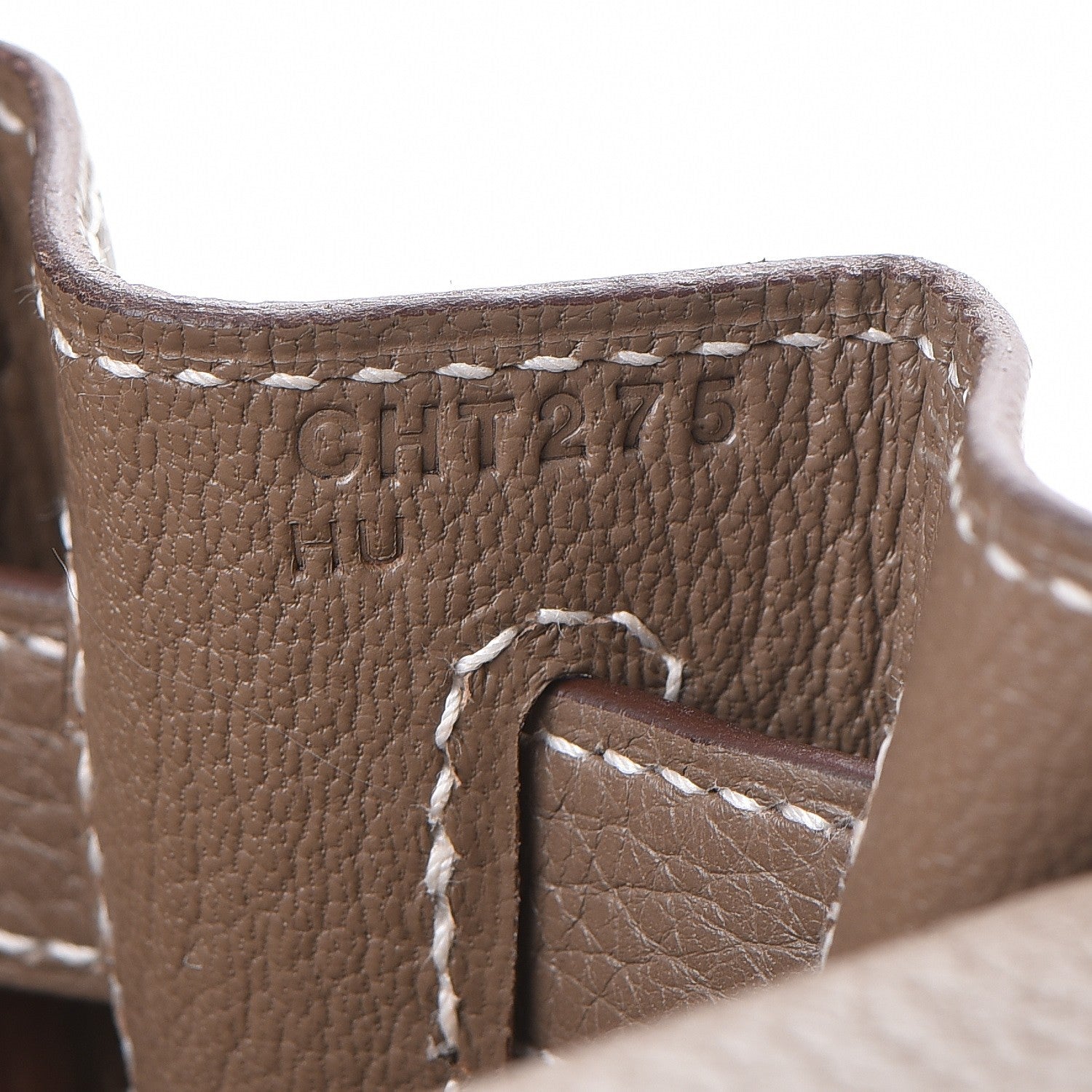 Hermes Togo Kelly Retourne 28 Etoupe 9 of 38