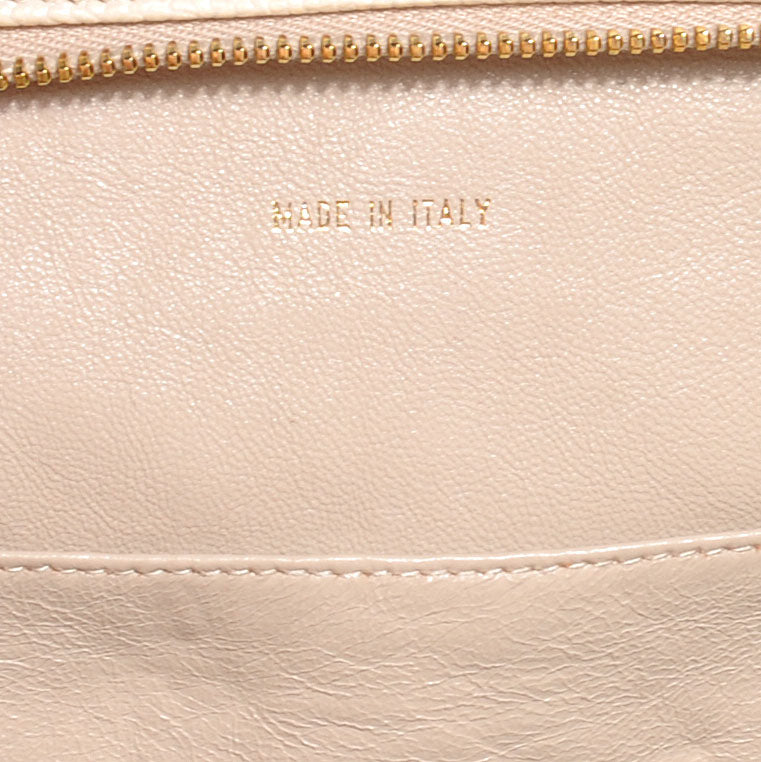 Caviar Quilted Small Chain Shoulder Bag White