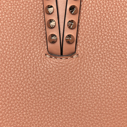 Christian Louboutin Calfskin Spikes East West Cabata Tote Nude 9 of 12