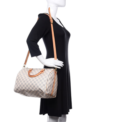 Louis Vuitton Damier Azur Speedy Bandouliere 30 2 of 13