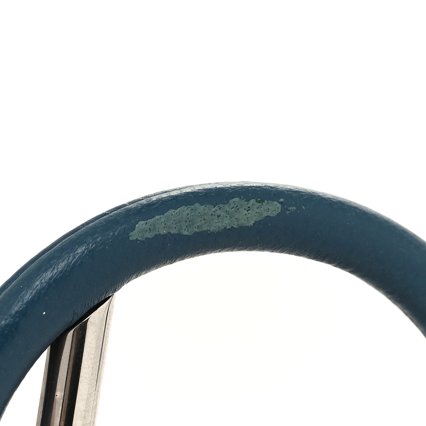 Nappa F is Fendi Hoop Earrings Blue