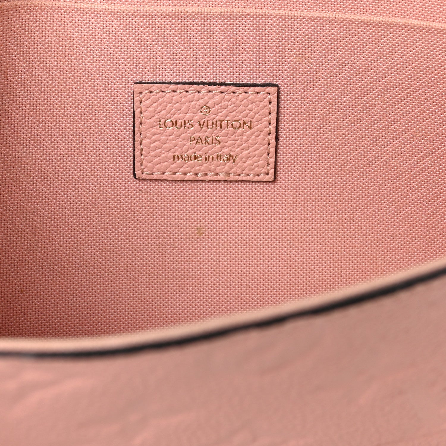 Louis Vuitton Empreinte Pochette Felicie Chain Wallet Rose Poudre 7 of 12
