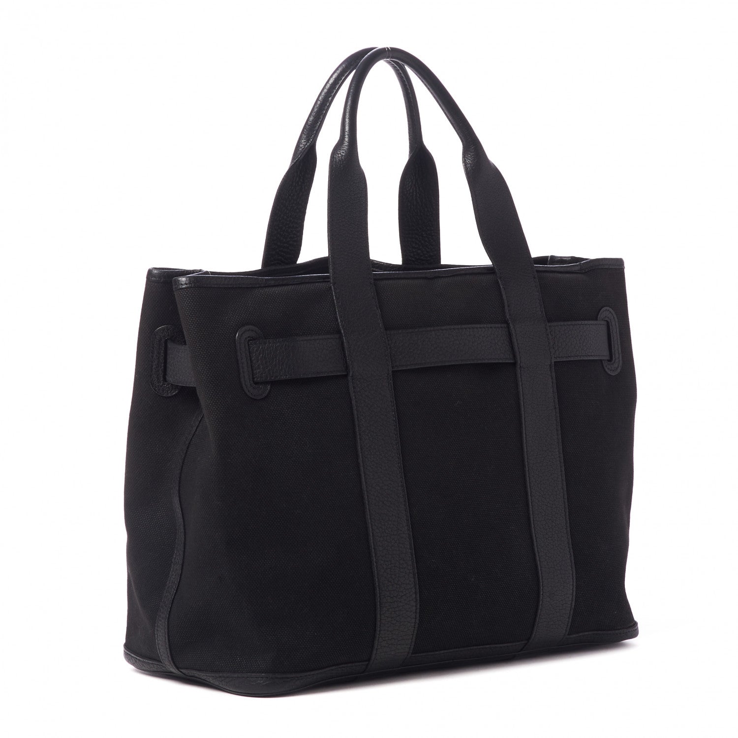 Hermes Toile Negonda Ceinture Tote Black 2 of 7