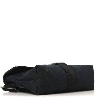 Gucci GG Monogram Web Buckle Belt Bag Black 4 of 10