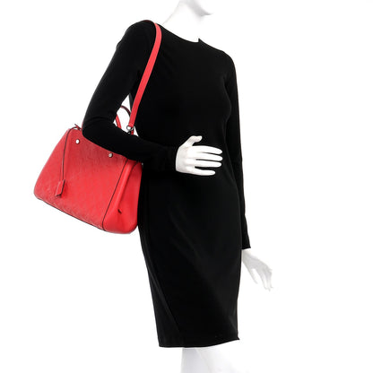 Louis Vuitton Empreinte Montaigne MM Poppy 2 of 9