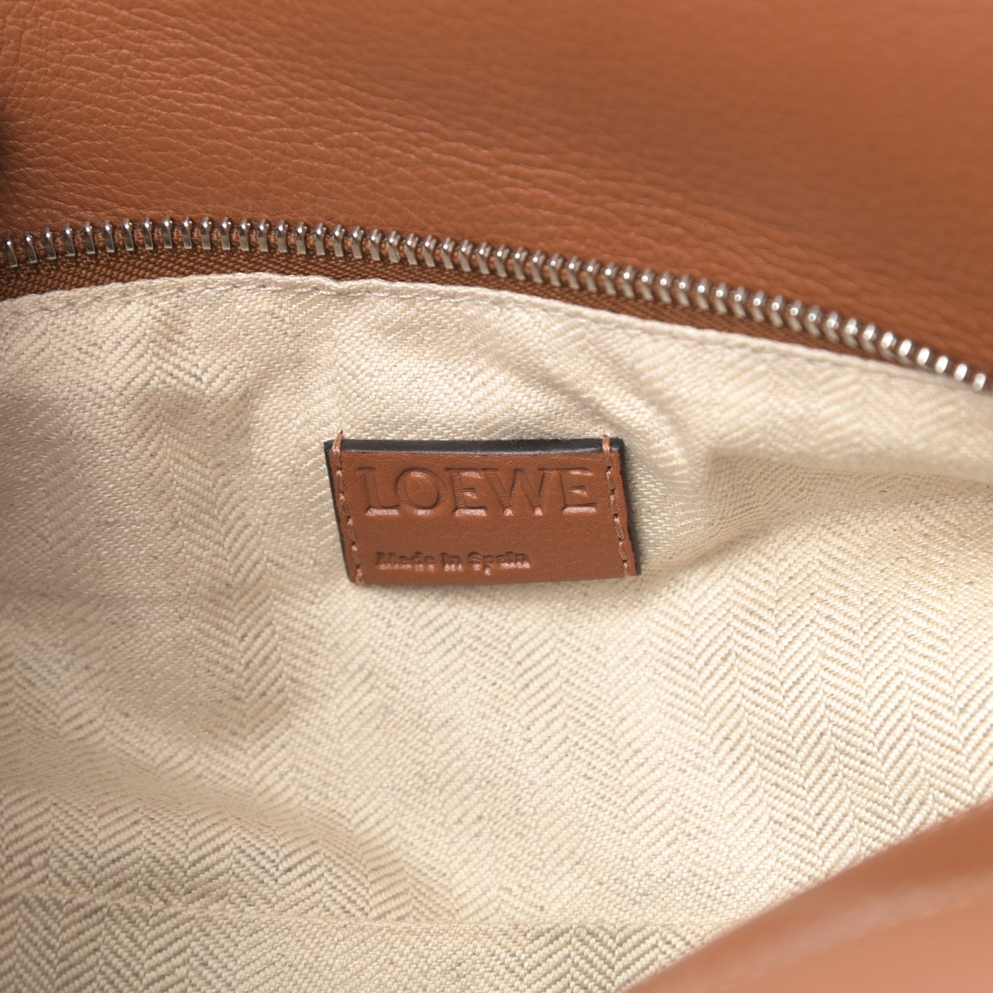 Calfskin Medium Puzzle Bag Tan