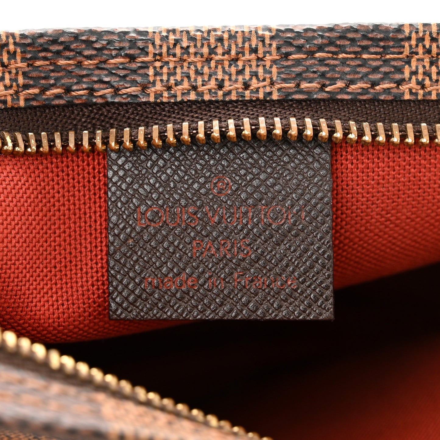 Damier Ebene Trousse Make Up Bag Pochette