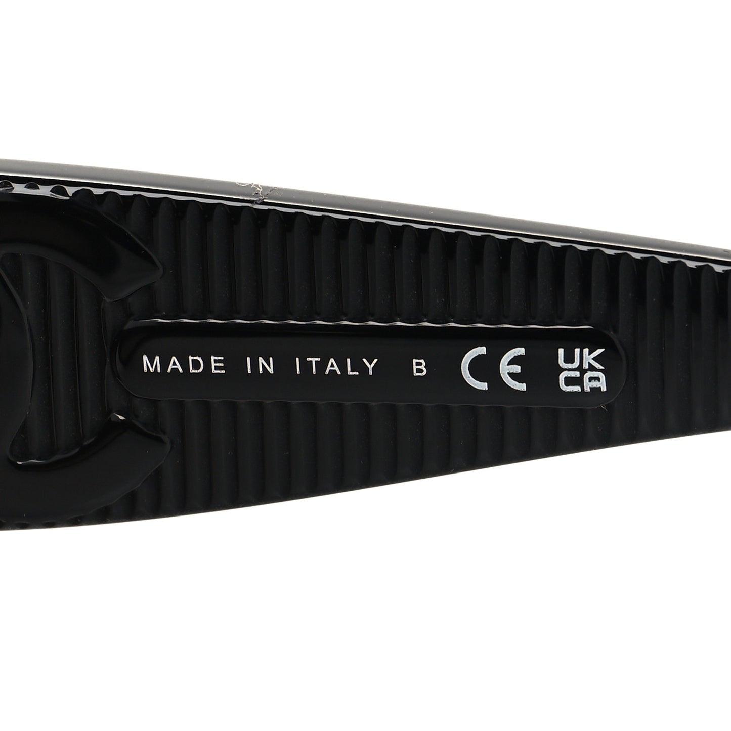 Acetate Shield Sunglasses 5495 Black