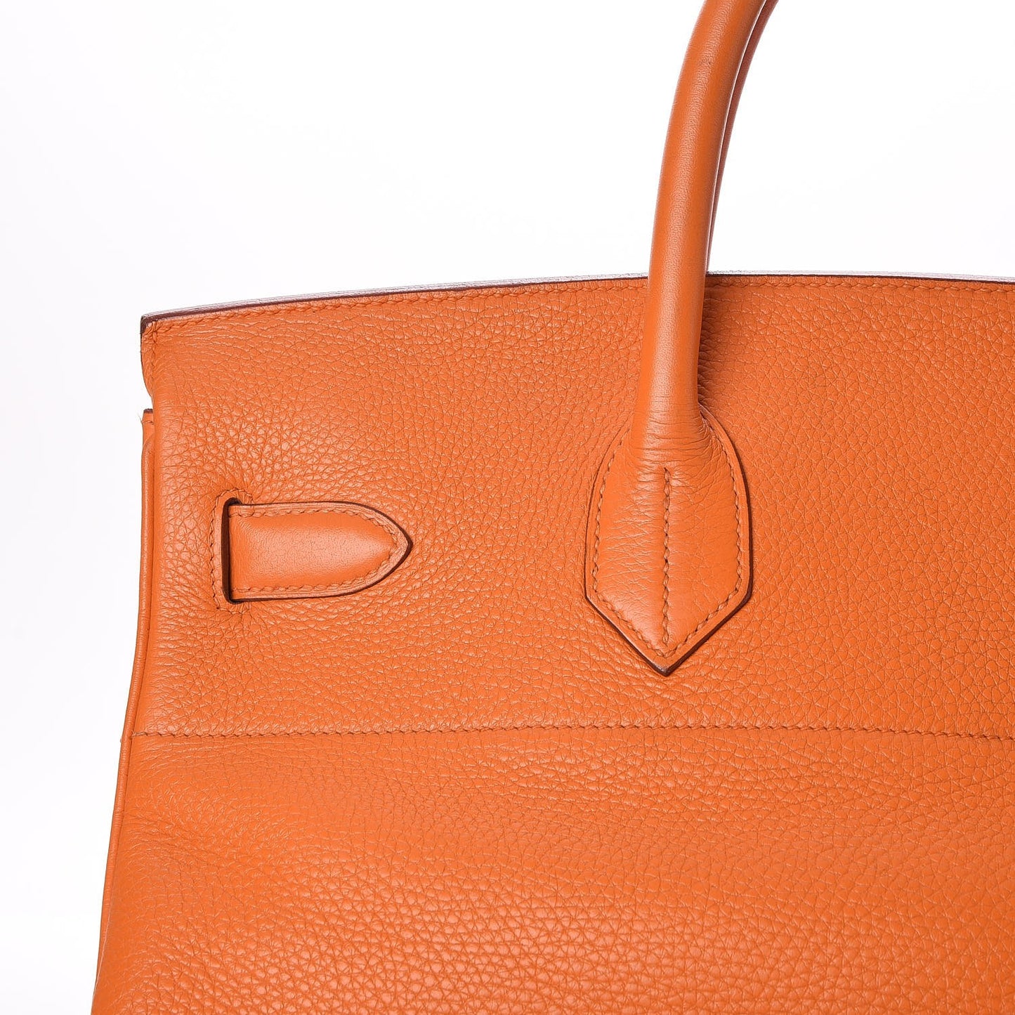 Taurillon Clemence HAC Birkin 40 Orange