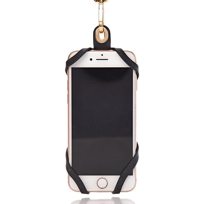 Louis Vuitton Monogram Silicone Louise Phone Holder Black 6 of 8