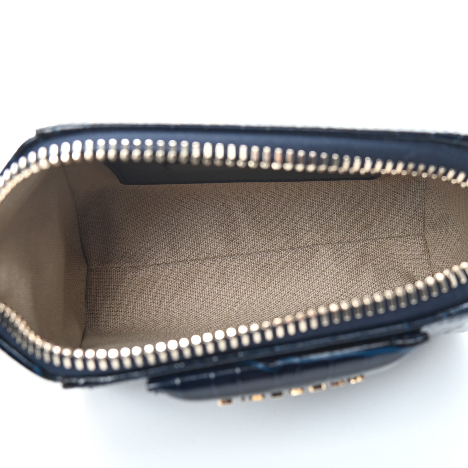 Givenchy Calfskin Crocodile Embossed Nano Antigona Navy 5 of 8