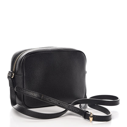 Gucci Pebbled Calfskin Small Soho Disco Bag Black 3 of 9
