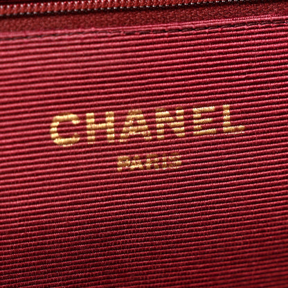 Chanel Lambskin Diagonal Quilted Small Single Flap Black 6 of 12