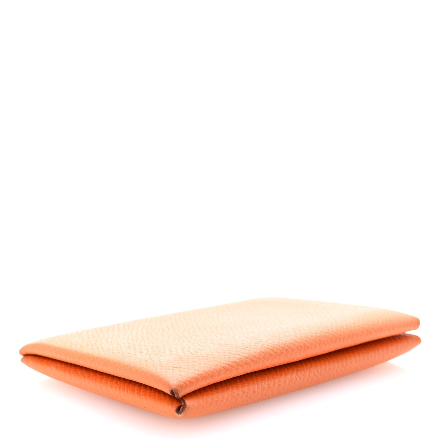 Hermes Epsom Calvi Card Case Abricot 4 of 6