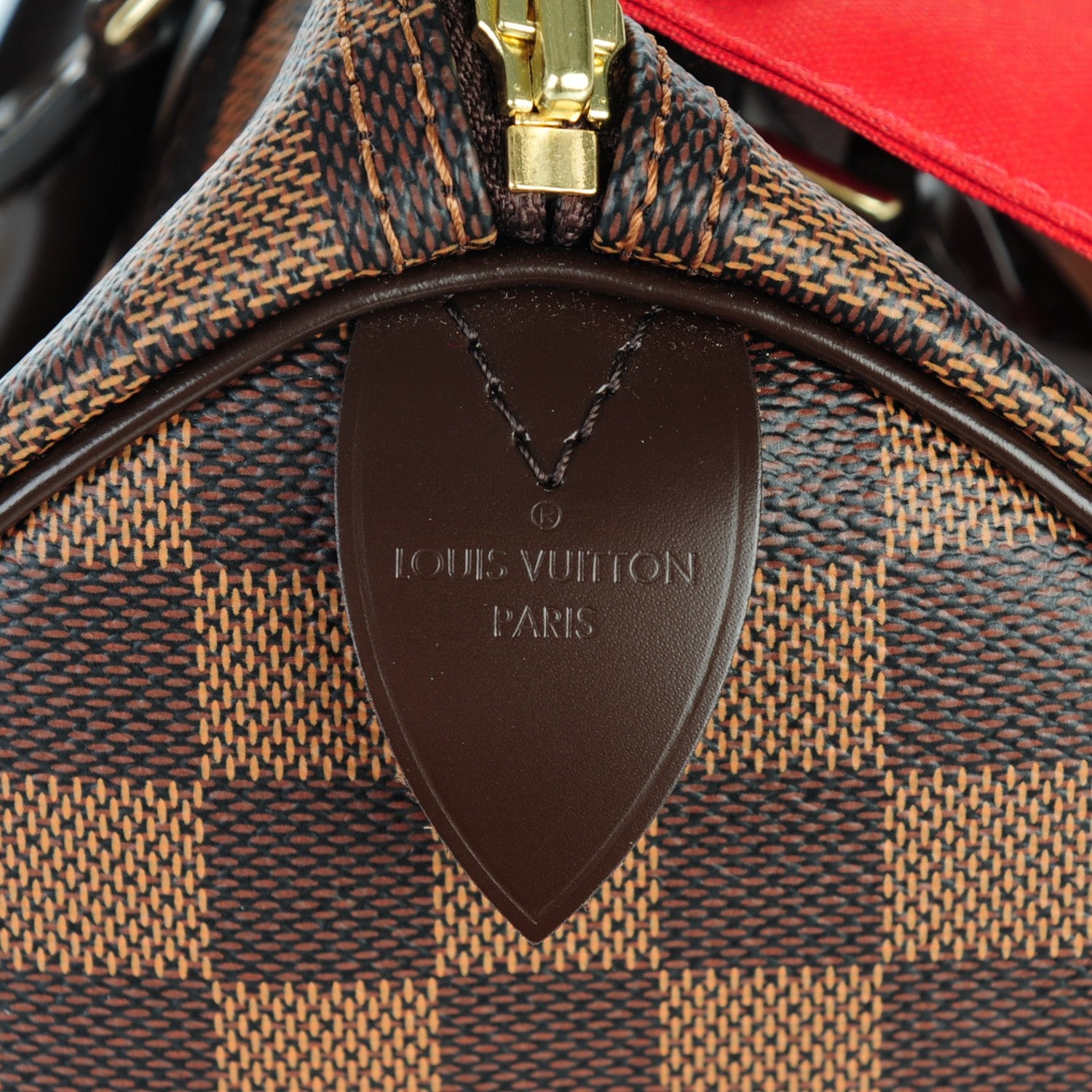 Louis Vuitton Damier Ebene Speedy 25 8 of 8