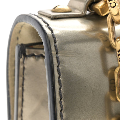 Christian Dior Metallic Calfskin J'Adior Mini Chain Flap Bag Silver 12 of 12