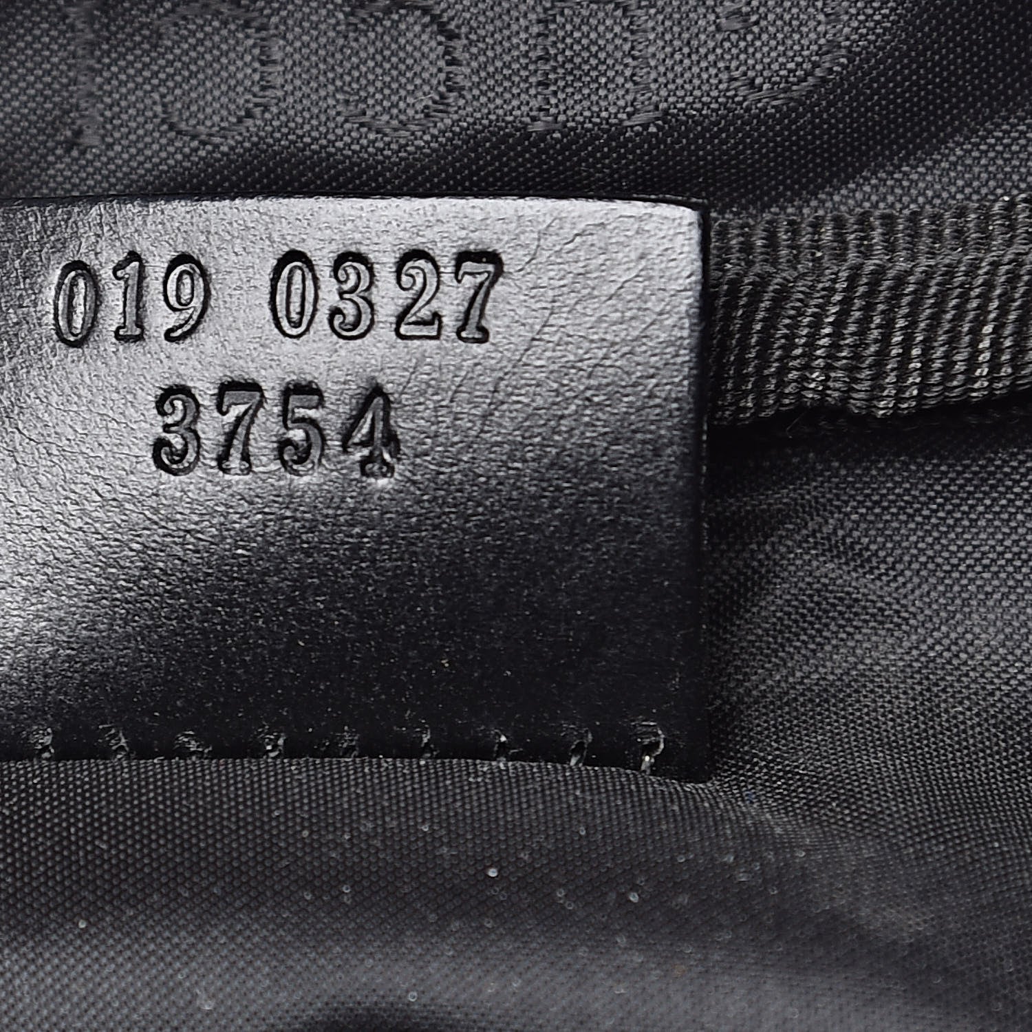 Gucci Nylon Calfskin Briefcase Black 7 of 13