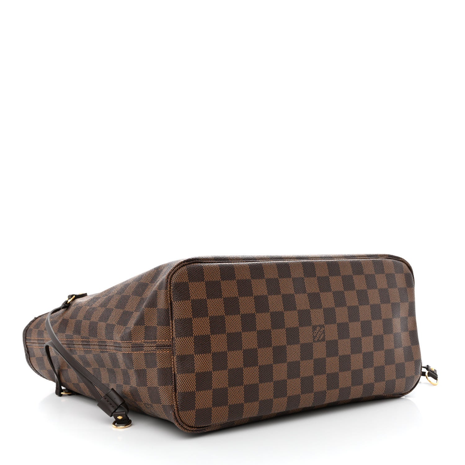 Louis Vuitton Damier Ebene Neo Neverfull MM Rose Ballerine 4 of 13