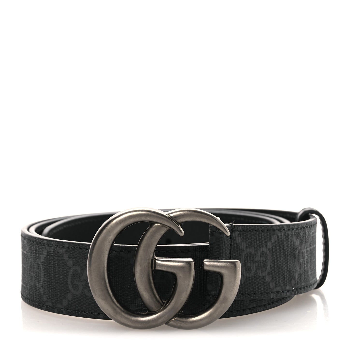 GG Supreme Monogram Double G 30mm Belt Black 90 36 Black