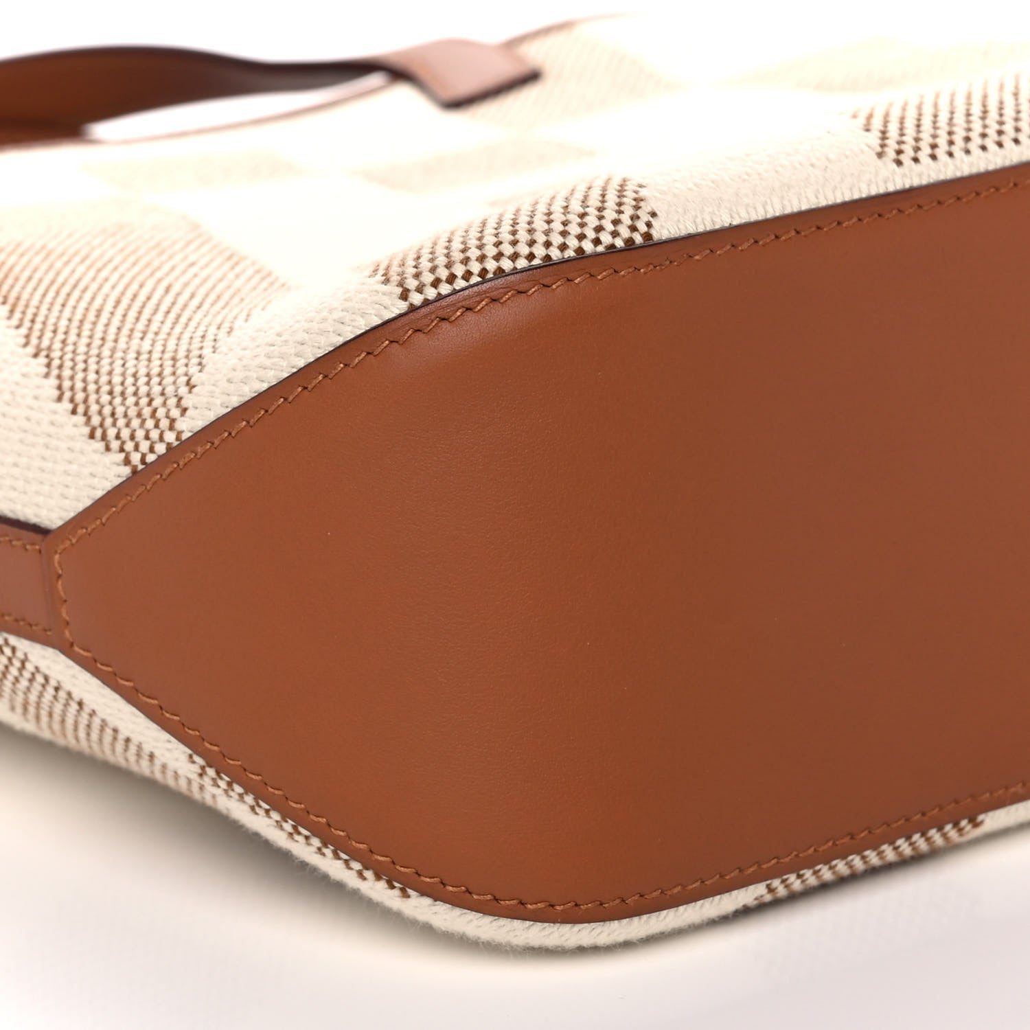 Hermes Swift Toile H Cabas H En Biais 27 Ecru Naturel Gold 9 of 11