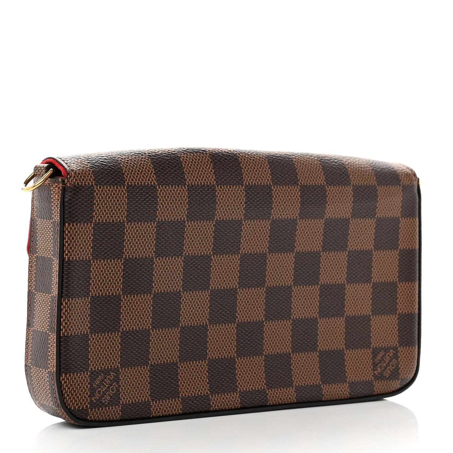 Damier Ebene Pochette Felicie Chain Wallet