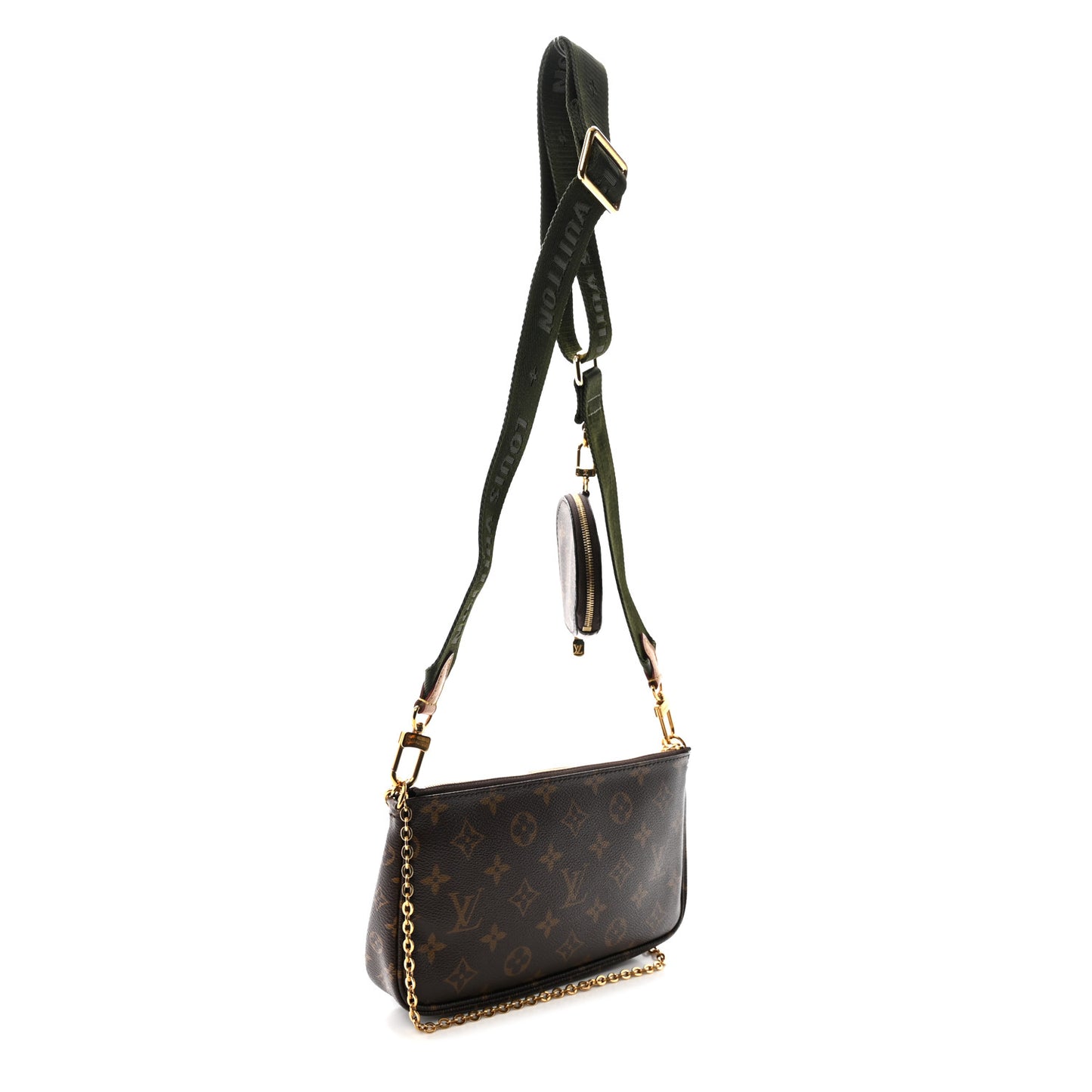 Monogram Multi Pochette Accessories Kaki