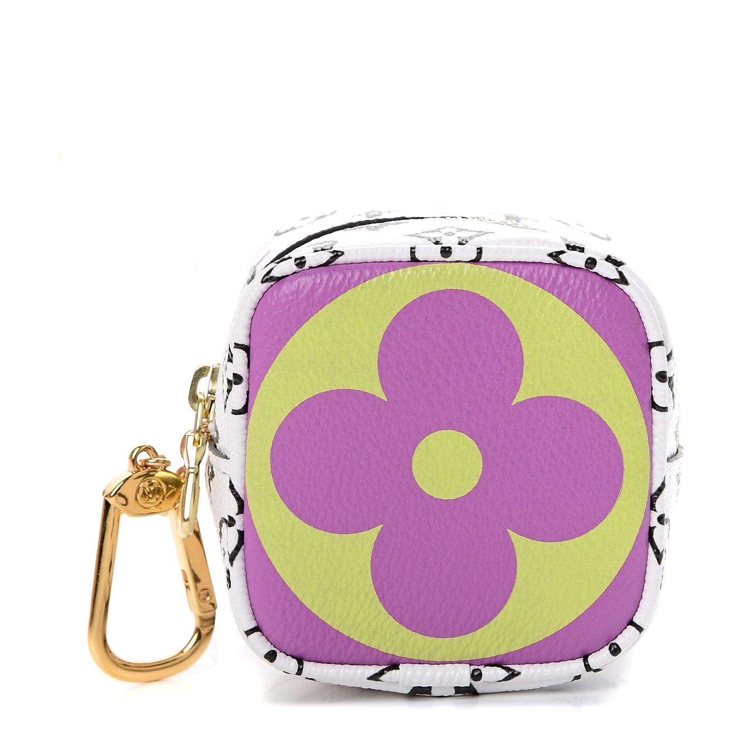 Monogram Giant Cube Coin Purse Pink