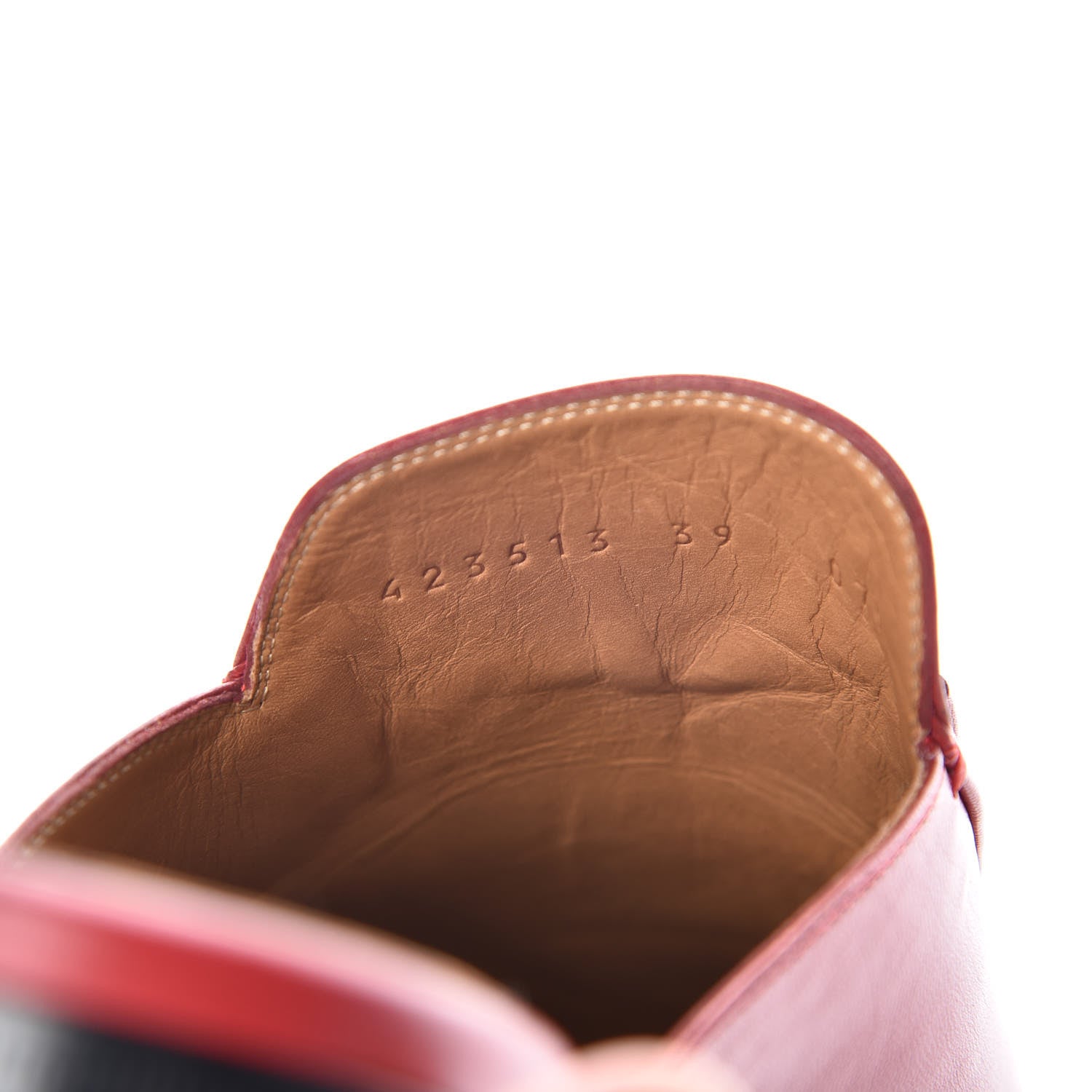 Gucci Malaga Kid Womens Princetown Slippers 39 Hibiscus Red 8 of 9