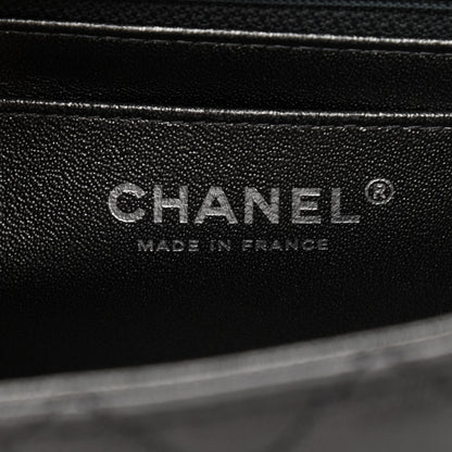 Chanel Metallic Sheepskin Quilted 2.55 Reissue Mini Flap Black 6 of 11