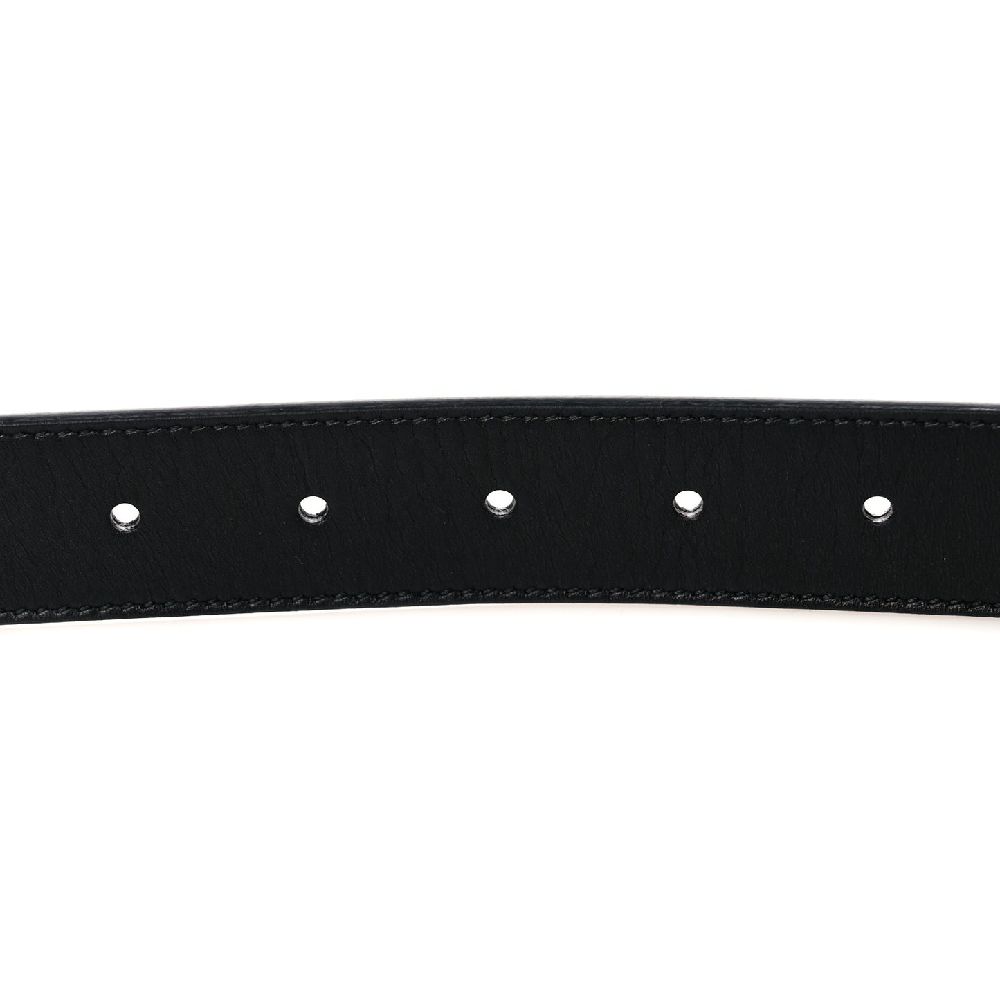 Moon Calfskin Double G 30mm Belt 65 26 Black