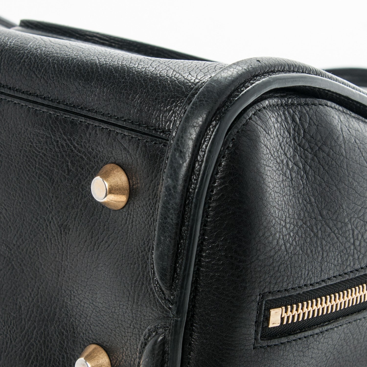 Alexander McQueen Calfskin Large Heroine Black 12 of 13