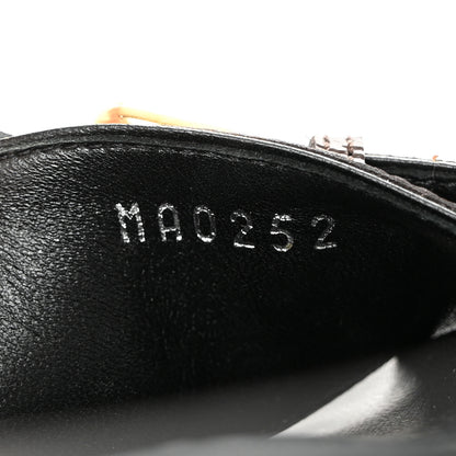 Louis Vuitton Monogram Bom Dia Mule Sandals 40 Black 7 of 8