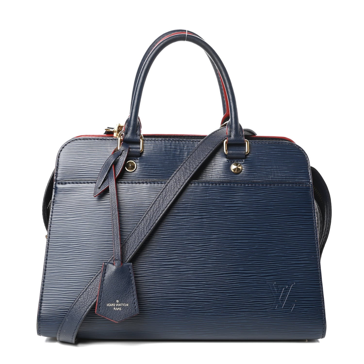 Louis Vuitton Epi Vaneau MM Marine Rouge 1 of 11