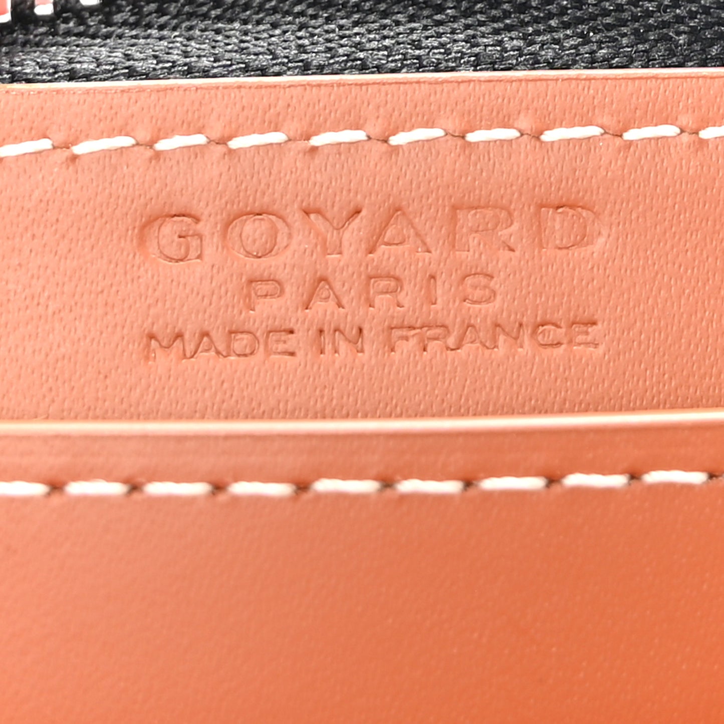 Goyardine Matignon PM Wallet Black Gold