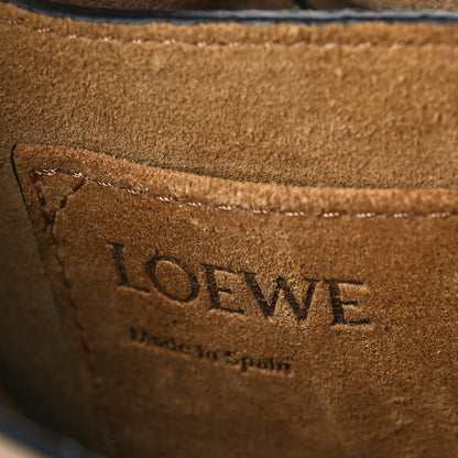 Loewe Calfskin Small Metal Gate Crossbody Bag Taupe 6 of 9