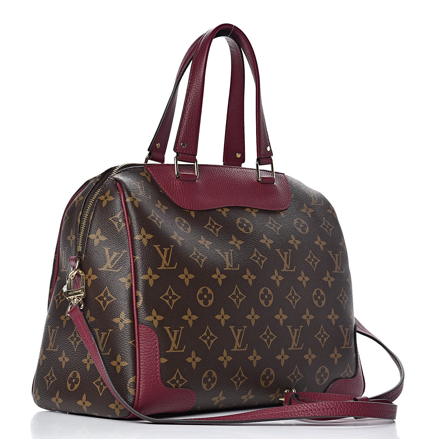 Louis Vuitton Monogram Retiro NM Raisin 3 of 10