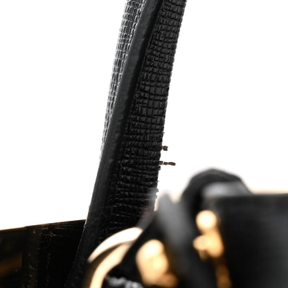 Fendi Vitello Elite Petite 2Jours Tote Black 10 of 11