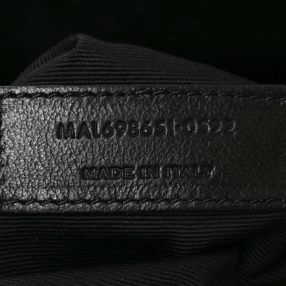 Saint Laurent Lambskin Quilted Maxi Icare Shopping Tote Black 7 of 10