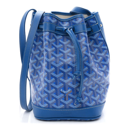 Goyard Goyardine Petit Flot Bucket Bag PM Sky Morning 1 of 10